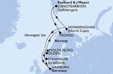 Croazieră Europa de Nord - MSC Preziosa