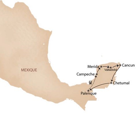 Impresii din Yucatan
