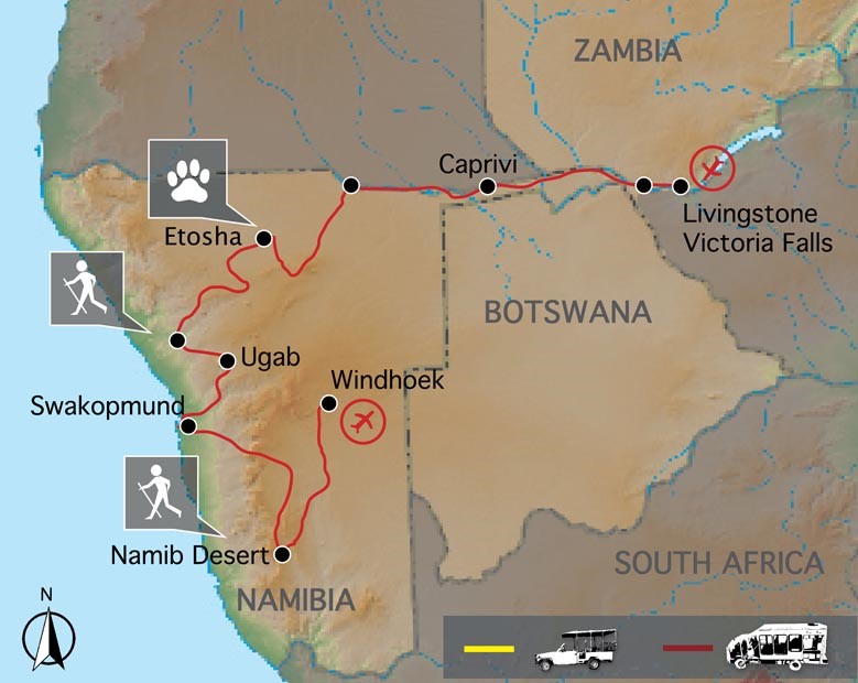 Zambezi si comorile Namibiei