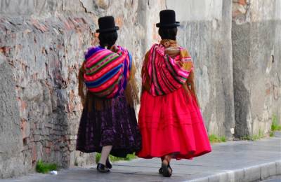 Femei Aymara, La Paz