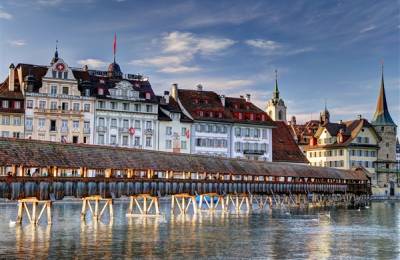 Podul Capelei, Lucerna