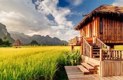 Orezării, Vang Vieng - Laos