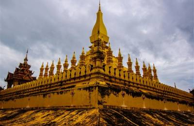 Stupa Pha That Luang, Vientiane - Laos