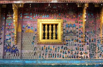Templul Wat Xieng Thong, Luang Prabang - Laos
