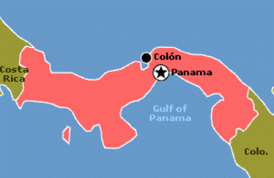 Localizare Panama