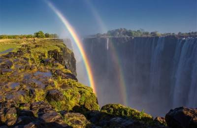Cascada Victoria, Zambia și Zimbabwe
